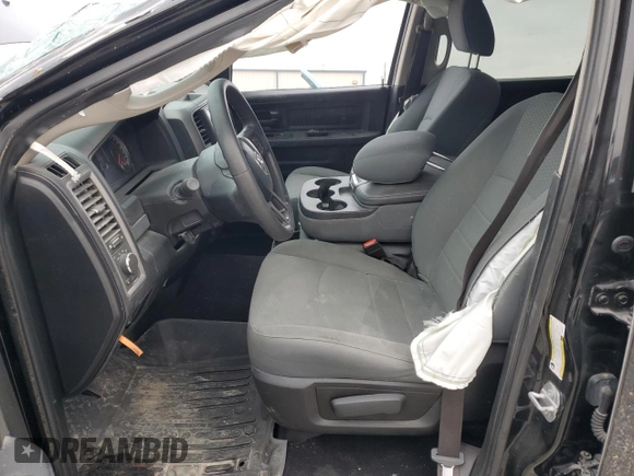 2019 Ram 1500 Tradesman with VIN 3C6RR7KG7KG623783, listed as a Copart auction lot 84536624 with Not provided miles and Salvage title. Bid and sale history available at DreamBid. Image 7.