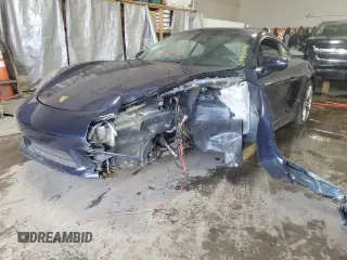 2018 Porsche 718 Cayman z VIN WP0AA2A89JK262252, wystawiony jako Copart lot #67403244 z przebiegiem 15 531 mil mil oraz Szkoda całkowita • Salvage title. Historia ofert i sprzedaży dostępna na DreamBid. Obrazek 1.