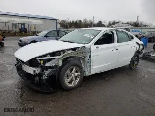 2022 Hyundai Sonata SE with VIN 5NPEG4JA5NH133217, listed as a Copart auction lot 51746425 with 19,707 mi miles and Salvage Title. Bid and sale history available at carsss.com. Image 1.