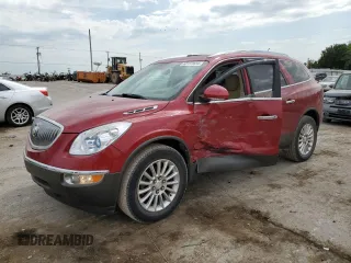2012 Buick Enclave Leather with VIN 5GAKVCED5CJ279081, listed as a Copart auction lot 63137824 with 80,568 mi miles and Salvage Title. Bid and sale history available at carsss.com. Image 1.