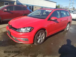 2018 Volkswagen Golf SportWagen S with VIN 3VWD17AU3JM758158, listed as a Copart auction lot 79501394 with 88,839 mi miles and Salvage Title. Bid and sale history available at carsss.com. Image 1.