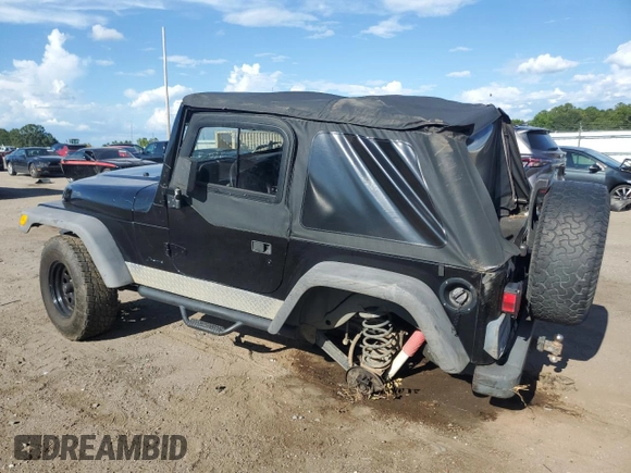 2002 Jeep Wrangler X with VIN 1J4FA39S12P732459, listed as a Copart auction lot 68877244 with 167,368 mi miles and Salvage Title. Bid and sale history available at carsss.com. Image 2.