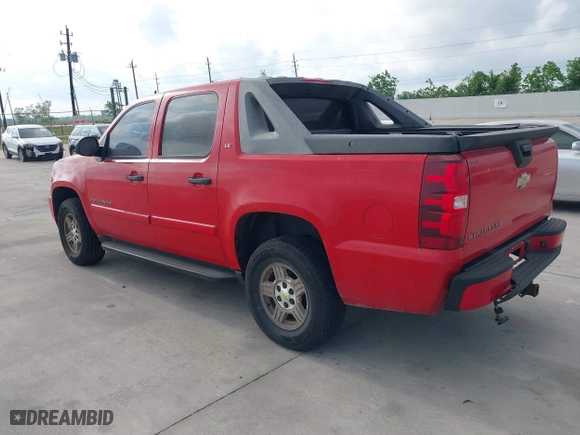 2007 Chevrolet Avalanche LTZ with VIN 3GNEC12J87G269109, listed as a IAAI auction lot 42058289 with 139,518 mi miles. Bid and sale history available at carsss.com. Image 3.