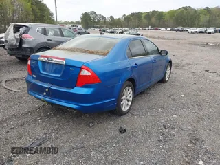 2011 Ford Fusion SEL with VIN 3FAHP0JAXBR321719, listed as a IAAI auction lot 41929293 with 167,040 mi miles. Bid and sale history available at carsss.com. Image 4.