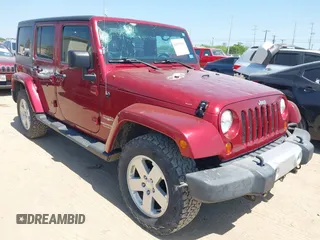 2012 Jeep Wrangler Unlimited Sahara with VIN 1C4BJWEG2CL209600, listed as a IAAI auction lot 42015290 with 133,229 mi miles and . Bid and sale history available at DreamBid. Image 1.