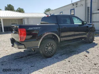 2019 Ford Ranger XL with VIN 1FTER4EH8KLB11785, listed as a Copart auction lot 51158685 with 97,527 mi miles and Salvage Title. Bid and sale history available at carsss.com. Image 3.