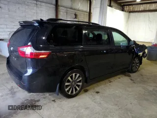 2020 Toyota Sienna LE with VIN 5TDJZ3DC4LS251654, listed as a Copart auction lot 82465304 with 140,250 mi miles and Salvage title. Bid and sale history available at DreamBid. Image 3.
