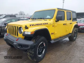 2020 Jeep Wrangler Unlimited Rubicon z VIN 1C4HJXFN7LW172944, wystawiony jako IAAI lot #41474893 z przebiegiem 76 726 mil mil oraz . Historia ofert i sprzedaży dostępna na DreamBid. Obrazek 18.