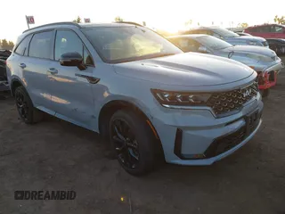 2022 Kia Sorento SX Prestige with VIN 5XYRK4LF6NG119388, listed as a IAAI auction lot 41060590 with 27,610 mi miles and . Bid and sale history available at DreamBid. Image 1.