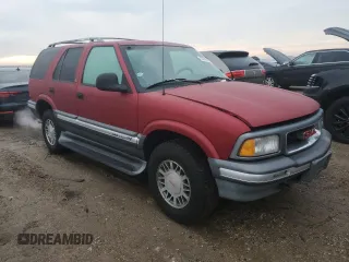 1995 GMC Jimmy SLE Convenience with VIN 1GKDT13W0S2519253, listed as a Copart auction lot 43536865 with 121,556 mi miles and Salvage Title. Bid and sale history available at carsss.com. Image 4.