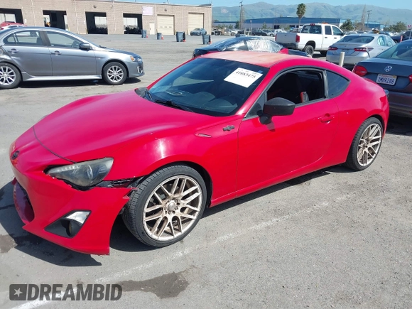 2016 Scion FR-S with VIN JF1ZNAA10G8701693, listed as a IAAI auction lot 41883475 with 87,596 mi miles and . Bid and sale history available at carsss.com. Image 17.