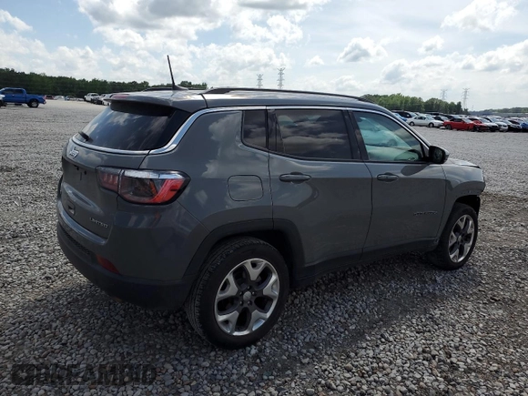 2021 Jeep Compass Limited with VIN 3C4NJDCB1MT523933, listed as a Copart auction lot 54776325 with 111,640 mi miles and Salvage title. Bid and sale history available at DreamBid. Image 3.