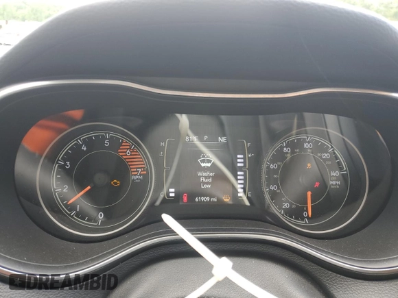 2019 Jeep Cherokee Latitude Plus with VIN 1C4PJLLN0KD119876, listed as a Copart auction lot 60462765 with 61,909 mi miles and Salvage title. Bid and sale history available at DreamBid. Image 9.