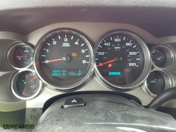 2011 GMC Sierra 1500 SLE with VIN 3GTP1VE00BG268126, listed as a Copart auction lot 48504985 with 189,524 mi miles and Salvage Title. Bid and sale history available at carsss.com. Image 9.