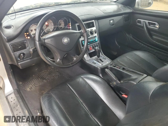 2003 Mercedes-Benz SLK-Class 2.3L with VIN WDBKK49F83F293647, listed as a Copart auction lot 51088045 with 199,456 mi miles and Salvage Title. Bid and sale history available at carsss.com. Image 8.