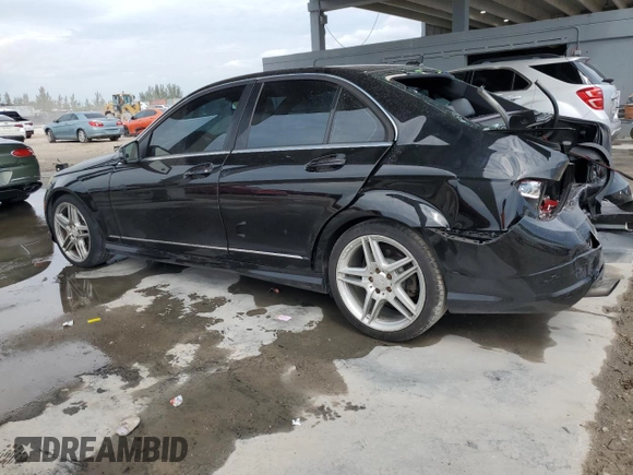 2010 Mercedes-Benz C 300 Sport with VIN WDDGF5EBXAF414136, listed as a Copart auction lot 50568495 with 157,542 mi miles and Salvage Title. Bid and sale history available at DreamBid. Image 2.