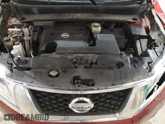 2014 Nissan Pathfinder SL with VIN 5N1AR2MM5EC621187, listed as a Copart auction lot 53476935 with 226,353 mi miles and Salvage Title. Bid and sale history available at carsss.com. Image 13.