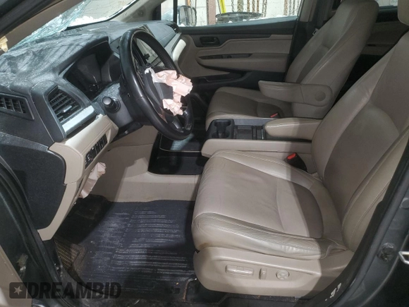 2018 Honda Odyssey EX-L with VIN 5FNRL6H78JB078953, listed as a Copart auction lot 83661974 with Not Provided miles and Non Repairable. Bid and sale history available at carsss.com. Image 7.