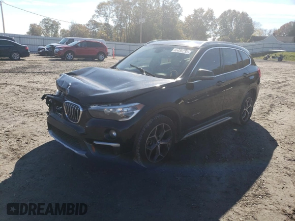 2018 BMW X1 sDrive28i with VIN WBXHU7C36J5H38840, listed as a Copart auction lot 65456232 with 47,575 mi miles. Bid and sale history available at carsss.com. Image 2.