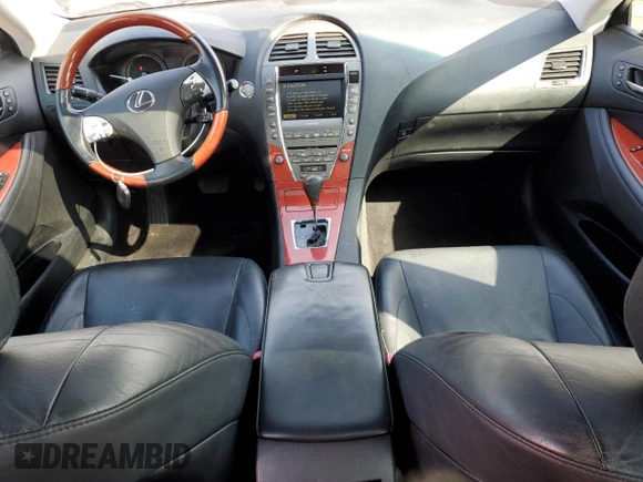 2007 Lexus ES 350 with VIN JTHBJ46G672125681, listed as a Copart auction lot 50536165 with Not Provided miles and Salvage Title. Bid and sale history available at carsss.com. Image 8.