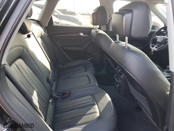 2020 Audi Q5 Premium with VIN WA1ANAFYXL2002429, listed as a Copart auction lot 88556435 with 44,786 mi miles and Salvage Title. Bid and sale history available at carsss.com. Image 11.