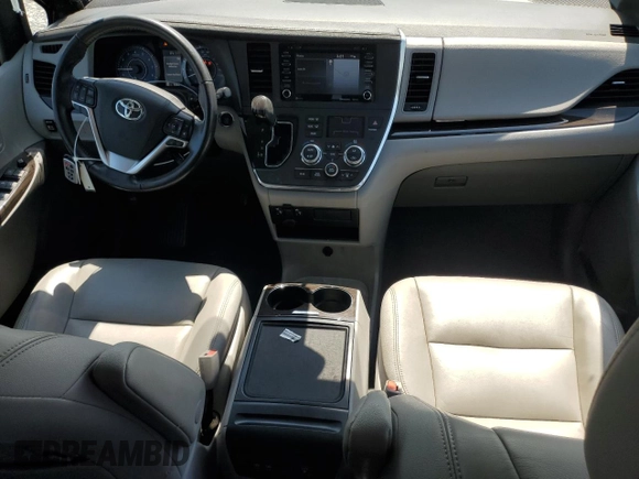 2019 Toyota Sienna XLE with VIN 5TDDZ3DC5KS222885, listed as a Copart auction lot 56983835 with 83,009 mi miles and Salvage title. Bid and sale history available at DreamBid. Image 8.