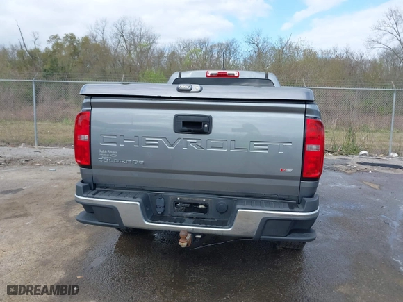 2021 Chevrolet Colorado 2WD Work Truck with VIN 1GCGSBEN7M1181283, listed as a IAAI auction lot 41804608 with 80,886 mi miles. Bid and sale history available at carsss.com. Image 16.