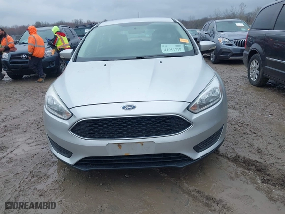 2017 Ford Focus SE with VIN 1FADP3K23HL218852, listed as a IAAI auction lot 41984719 with 35,158 mi miles. Bid and sale history available at carsss.com. Image 12.
