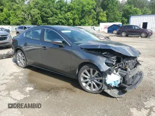 2023 Mazda 3 S Select with VIN 3MZBPABM5PM359181, listed as a Copart auction lot 55407865 with Not Provided miles and Salvage Title. Bid and sale history available at DreamBid. Image 4.