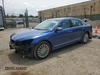 2017 Volkswagen Passat SE with VIN 1VWBT7A38HC060875, listed as a Copart auction lot 60145405 with 36,593 mi miles and Salvage title. Bid and sale history available at DreamBid. Image 1.