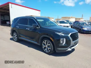 2021 Hyundai Palisade SEL with VIN KM8R44HE1MU235276, listed as a IAAI auction lot 41491649 with 76,284 mi miles and . Bid and sale history available at DreamBid. Image 1.