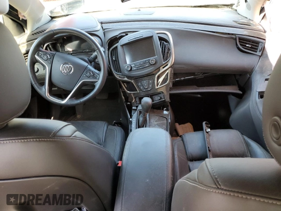 2016 Buick LaCrosse Leather with VIN 1G4GB5GR3GF268862, listed as a Copart auction lot 43349895 with 43,450 mi miles and Salvage title. Bid and sale history available at DreamBid. Image 8.