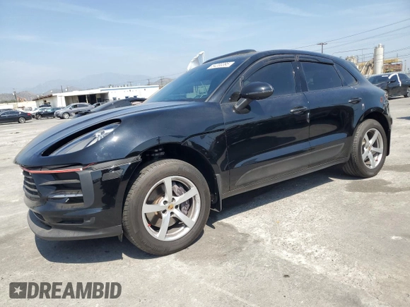 2021 Porsche Macan with VIN WP1AA2A53MLB08283, listed as a Copart auction lot 54200395 with 32,146 mi miles and Salvage title. Bid and sale history available at DreamBid. Image 1.