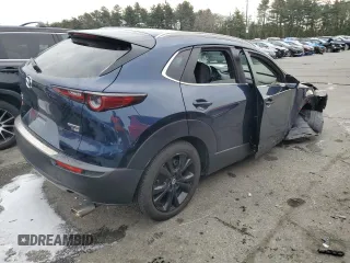 2022 Mazda CX-30 2.5 Turbo with VIN 3MVDMBAY5NM447836, listed as a Copart auction lot 87030384 with 38,008 mi miles and Salvage Title. Bid and sale history available at DreamBid. Image 3.