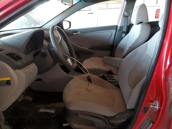 2017 Hyundai Accent SE with VIN KMHCT5AE4HU325763, listed as a Copart auction lot 51358215 with 110,818 mi miles and Clean Title. Bid and sale history available at carsss.com. Image 7.