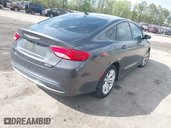 2016 Chrysler 200 Limited with VIN 1C3CCCAB4GN144108, listed as a IAAI auction lot 42052794 with 114,398 mi miles. Bid and sale history available at carsss.com. Image 4.