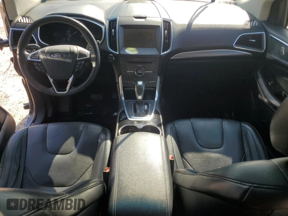 2016 Ford Edge Titanium with VIN 2FMPK4K85GBB16351, listed as a Copart auction lot 49441705 with 179,531 mi miles and Salvage Title. Bid and sale history available at carsss.com. Image 8.
