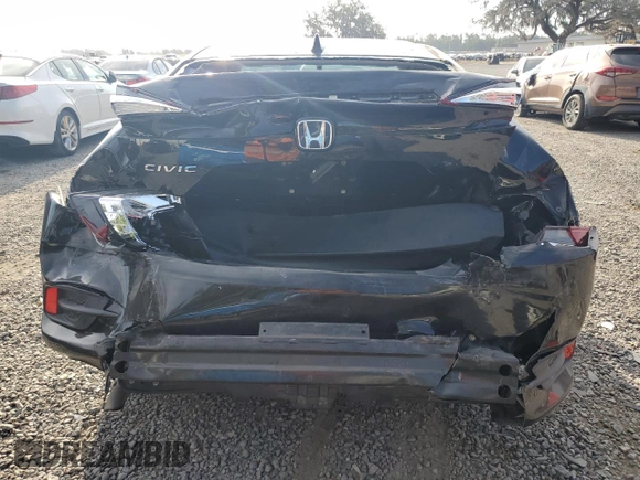 2017 Honda Civic Sedan EX-T with VIN 19XFC1F33HE015779, listed as a Copart auction lot 54258775 with 77,744 mi miles and Non Repairable. Bid and sale history available at carsss.com. Image 6.