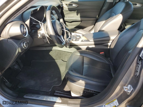 2017 Alfa Romeo Giulia Ti with VIN ZARFAECN3H7556176, listed as a Copart auction lot 48371125 with 47,520 mi miles and Salvage Title. Bid and sale history available at carsss.com. Image 7.