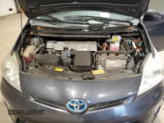 2012 Toyota Prius One with VIN JTDKN3DU9C1507597, listed as a Copart auction lot 54329345 with 127,491 mi miles and Salvage Title. Bid and sale history available at carsss.com. Image 11.