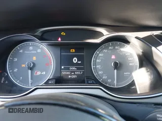 2014 Audi S4 Premium Plus with VIN WAUDGAFL3EA078839, listed as a IAAI auction lot 41428351 with 55,582 mi miles. Bid and sale history available at carsss.com. Image 7.