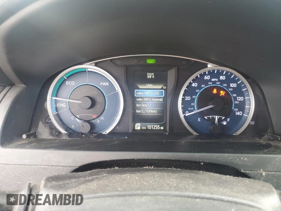 2017 Toyota Camry Hybrid LE with VIN 4T1BD1FK1HU209548, listed as a Copart auction lot 48670705 with 101,255 mi miles and Clean Title. Bid and sale history available at carsss.com. Image 9.