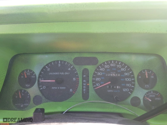 1994 Dodge Ram 1500 with VIN 1B7HC16Z5RS610662, listed as a IAAI auction lot 41993609 with 228,514 mi miles. Bid and sale history available at carsss.com. Image 7.