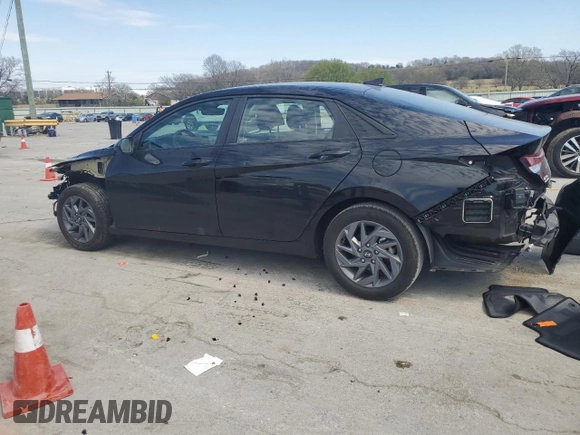 2024 Hyundai Elantra SEL with VIN KMHLM4DG1RU829032, listed as a Copart auction lot 50372215 with 11,495 mi miles and Clean title. Bid and sale history available at DreamBid. Image 2.