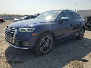2018 Audi SQ5 Premium Plus z VIN WA1A4AFY6J2055256, wystawiony jako Copart lot #52980225 z przebiegiem 98 123 mil mil oraz Szkody całkowita. Historia ofert i sprzedaży dostępna na DreamBid. Obrazek 1.