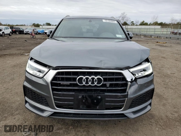 2018 Audi Q3 Premium Plus with VIN WA1JCCFS3JR030106, listed as a Copart auction lot 70183002 with 44,458 mi miles. Bid and sale history available at carsss.com. Image 5.