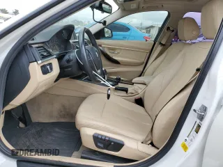 2015 BMW 3 Series 328i with VIN WBA3C1C55FK120405, listed as a Copart auction lot 54374035 with 121,411 mi miles and Salvage title. Bid and sale history available at DreamBid. Image 7.