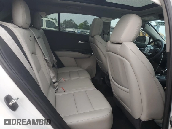 2023 Cadillac XT4 FWD Premium Luxury with VIN 1GYFZCR42PF193101, listed as a Copart auction lot 54977605 with 14,258 mi miles and Non repairable. Bid and sale history available at DreamBid. Image 10.
