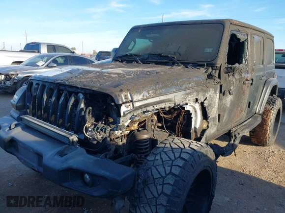 2020 Jeep Wrangler Unlimited Sport S с VIN 1C4HJXDNXLW348677, выставлен на аукционе IAAI как лот 42056986 с пробегом Не указан миль и . История ставок и продаж доступна на DreamBid. Изображение 6.