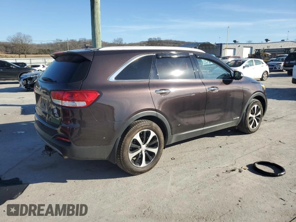 2018 Kia Sorento EX with VIN 5XYPHDA52JG353666, listed as a Copart auction lot 43708635 with 140,547 mi miles and Salvage Title. Bid and sale history available at carsss.com. Image 3.